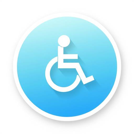 Icona rappresentante un screen reader, che legge il testo sullo schermo per persone con disabilit&agrave; visive.